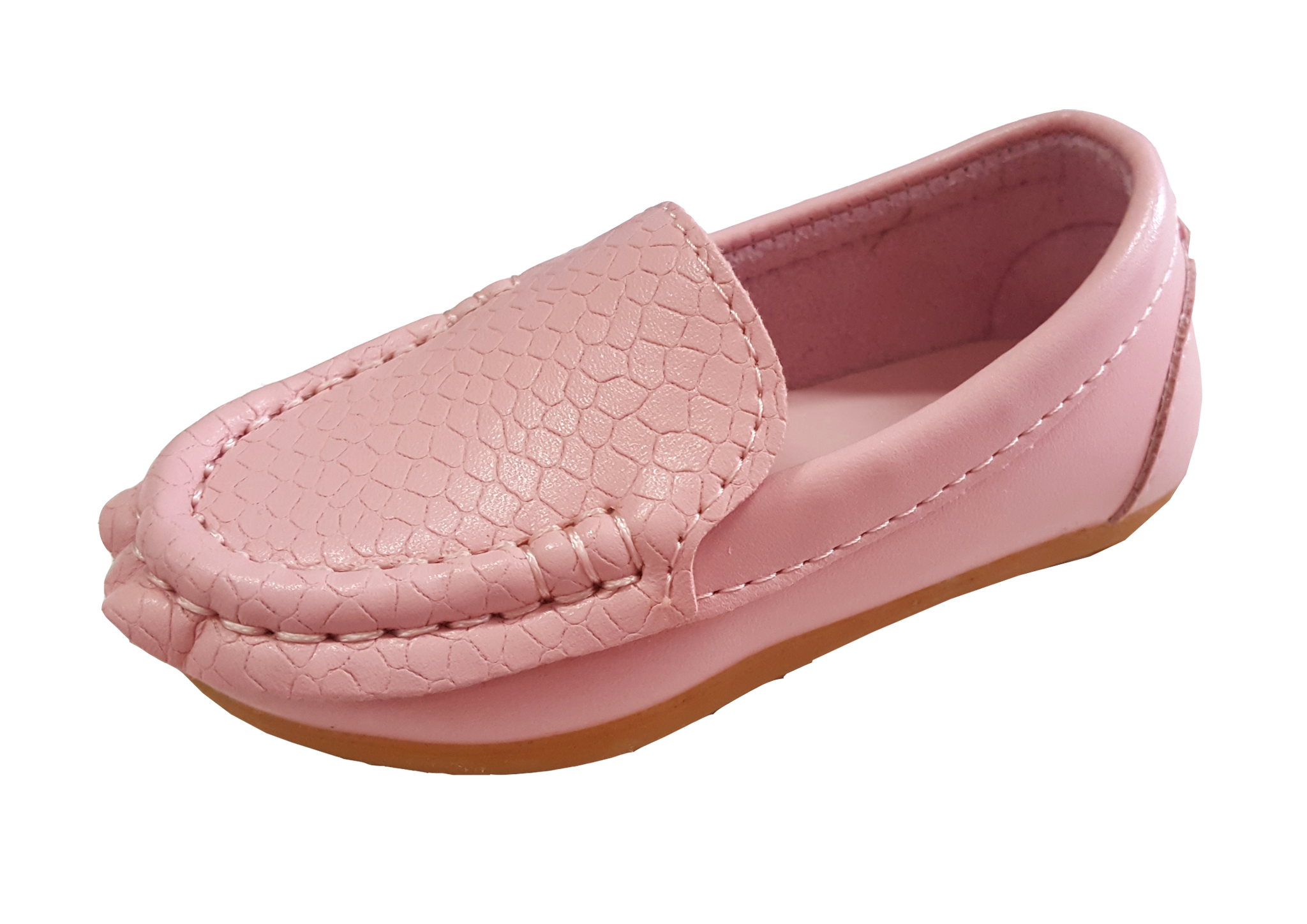 S168 Moccasin Softee Pink (EU21-30)