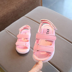 L205 Prodence Pink LED Lighted Sandals (1-4 years)