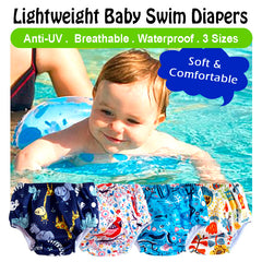 Lightweight Swim Diaper - Safari