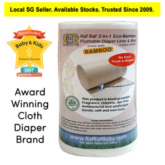 Raf Raf Eco-Bamboo Flushable Diaper Liner Offer