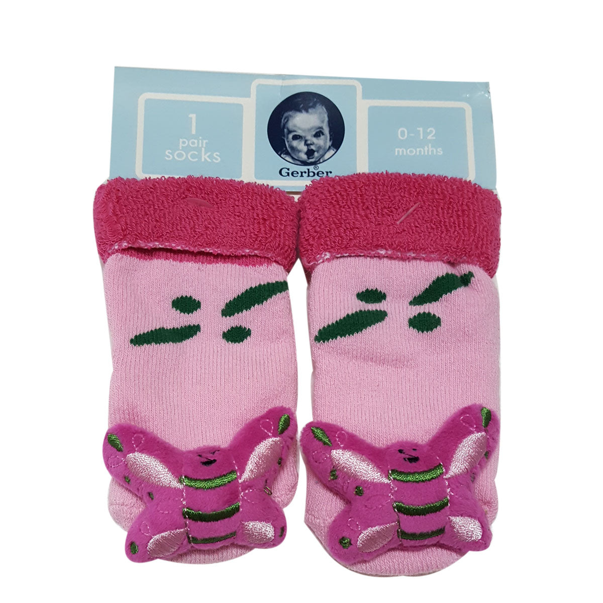 Animal "Rattle" Socks - Butterfly Special Offer