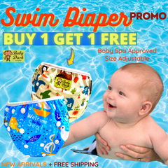 Baby Swim Diaper (PSP) - Adjustable Size - Buy One Get One Free
