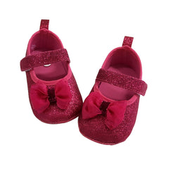 Isabella (Pre-Walker Shoes) - B104 Fuchsia Glitter