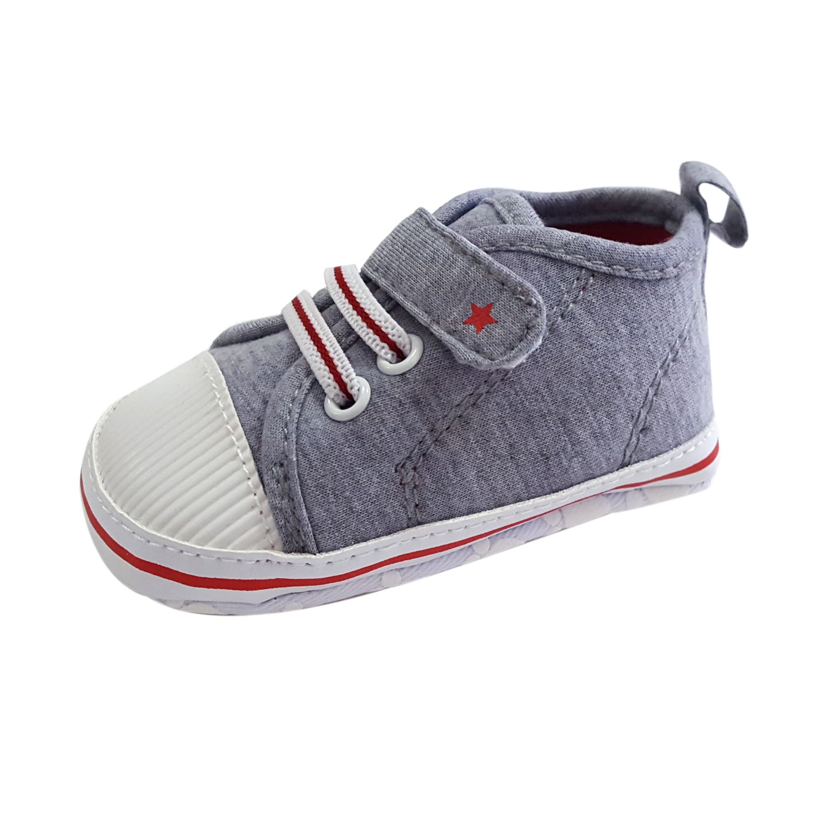 Ethan (Pre-Walker Baby Shoes) - B122 Grey
