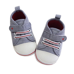Ethan (Pre-Walker Baby Shoes) - B122 Grey