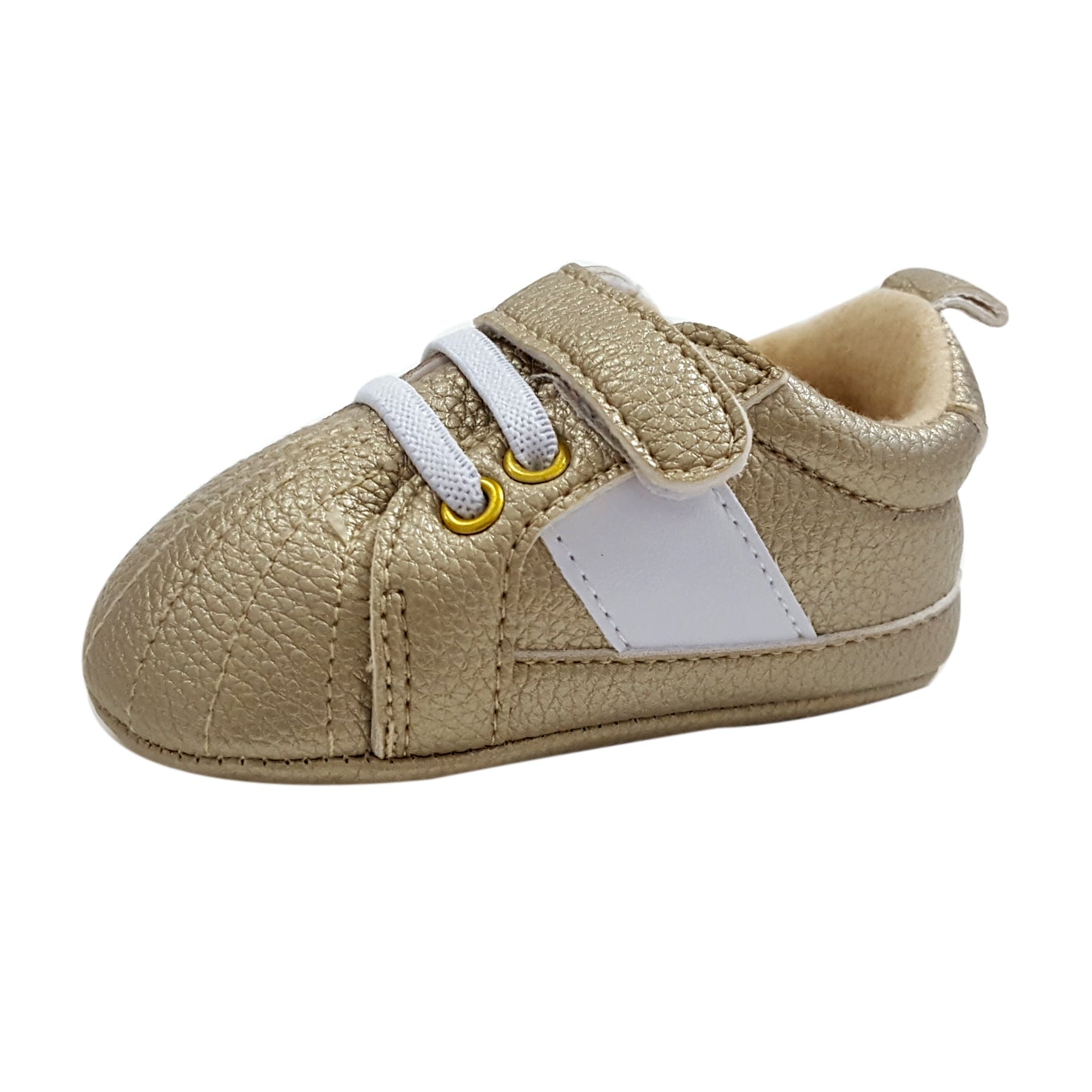 Gold adidas baby sales shoes