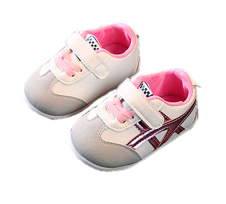 S184 1st Walker Baby Lynx Sports Pink
