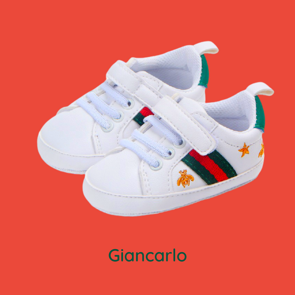 Giancarlo (Pre-Walker Baby Shoes) - B116 Green Back