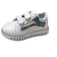 L255 Rainbow LED Lighted Shoes (1-6y)