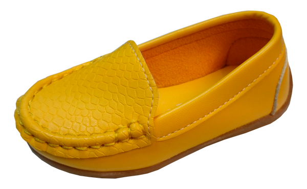 S168 Moccasin Softee Yellow EU21-30