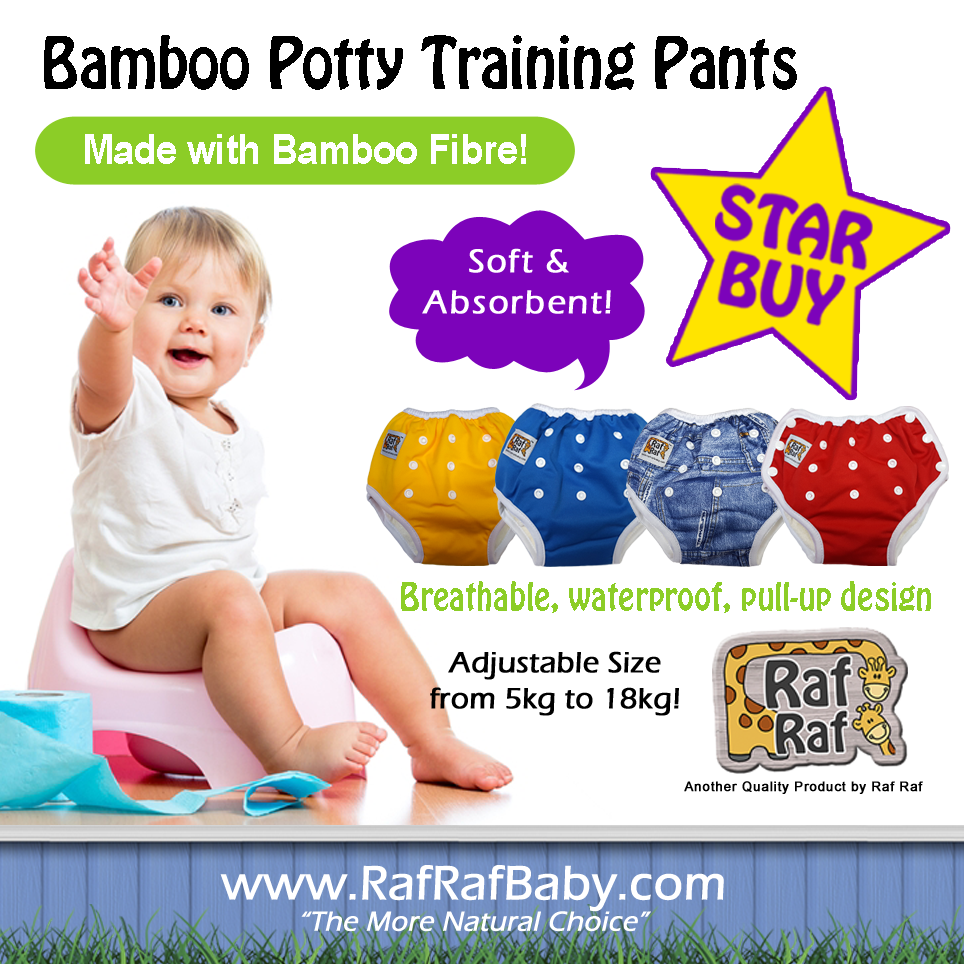1 PC Waterproof Baby Potty Training Panties Reusable Training