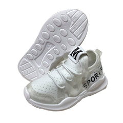 S181 Raf Raf Shoes - Yugito White Shoes (1-5 YO)